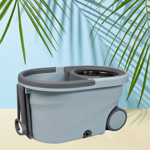Quick Spin Cleaning Mop with Bucket by Your Brand