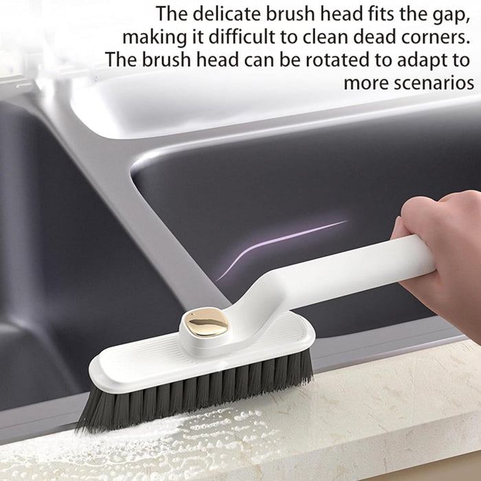Multi-Function 360° Rotating Crevice Floor Cleaning Brush (1 Pc) by Your Brand