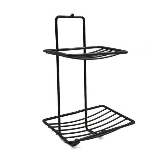 2-Layer Stainless Steel Soap Rack – Bathroom Organizer for Holding Soaps by Your Brand