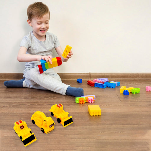 Engineering Construction Vehicle Toy Set for Kids (6 Pcs Set) by Your Brand