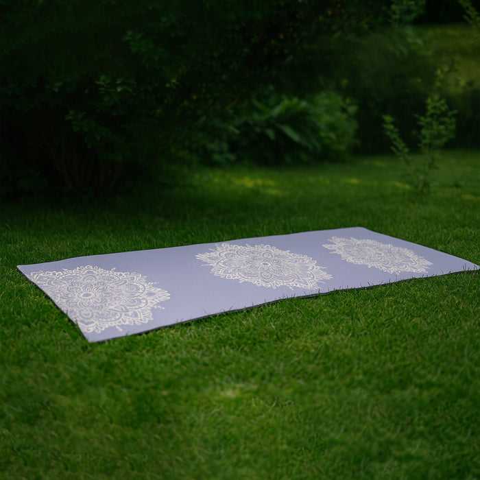 Premium Non-Slip Printed Yoga Mat (Mix Color – 1 Pc) by Your Brand