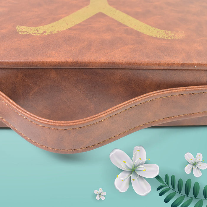 Multi Purpose Use Carrying Leather Case Briefcase (30×20 Cm / 1 Pc / B Grade) by Your Brand