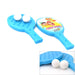 Racket Set with Ball for Kids Plastic Table Tennis Set for Kids by Your Brand