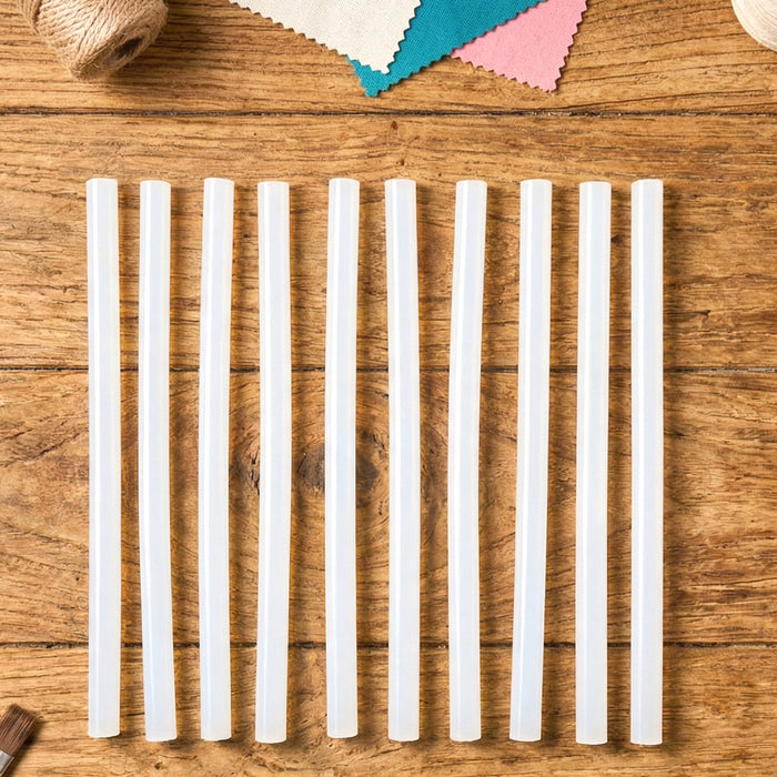 Hot Glue Stick Set 20 cm – Strong Adhesive Glue Sticks for Craft (10 Pc) by Your Brand