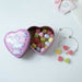 Heart Shaped Unicorn Printed Multipurpose Storage Box (1 Pc) by Your Brand