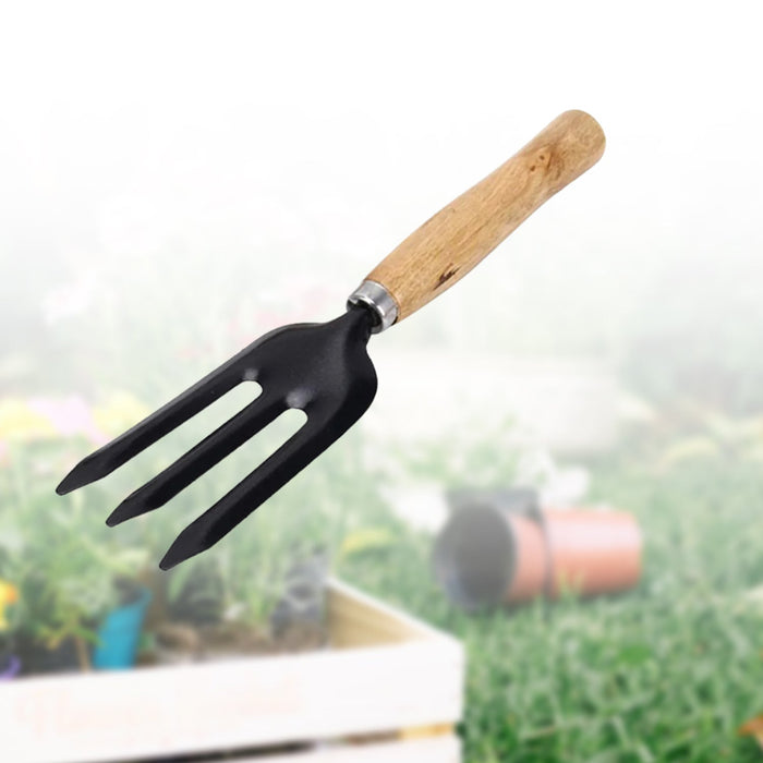 Hand Weeding Fork (Steel, Black) by Your Brand