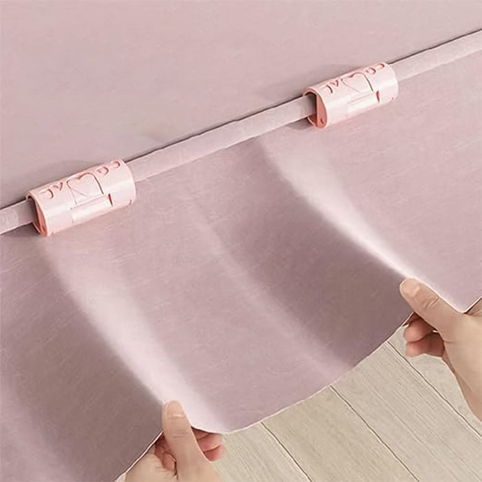 Bed Sheet Clips, Elastic Fitted Quilt Bed Sheet Holder (1 Pc) by Your Brand