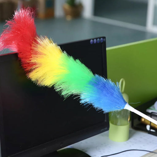 Colorful Feather Duster | Microfiber Duster Cleaning | Dusting Stick | Dusting Brush by Your Brand