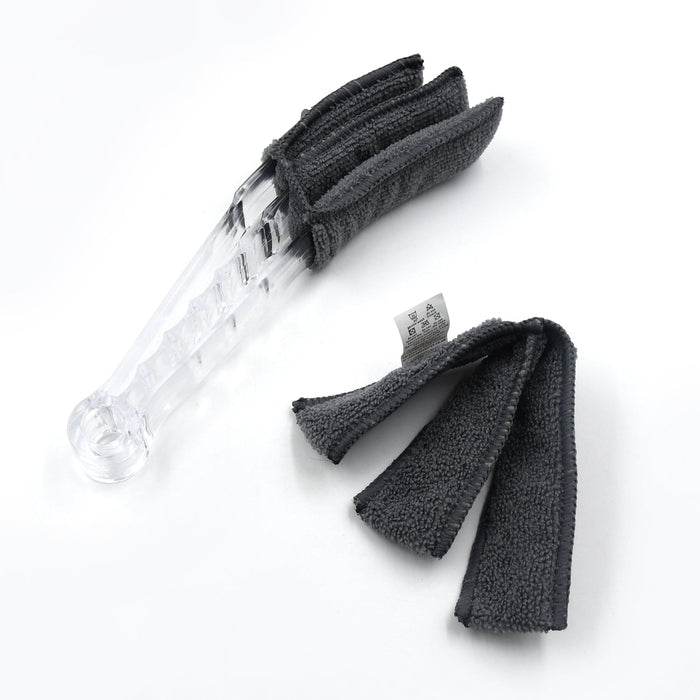 Window Blind Cleaner Brush Microfiber Sleeves – Dusting Tool for Shutters & AC (1 Pc)