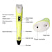3D Printing Pen Set Easy, Drawing Pen for Kids and Adults (1 Pc) by Your Brand