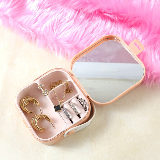 Portable Mini Jewelry Storage Box (1 Pc) by Your Brand