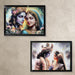 Krishna & Radha Photo Frame
