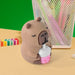 Cartoon Shape Pencil Sharpener with Built-In Eraser (1 Pc) by Your Brand