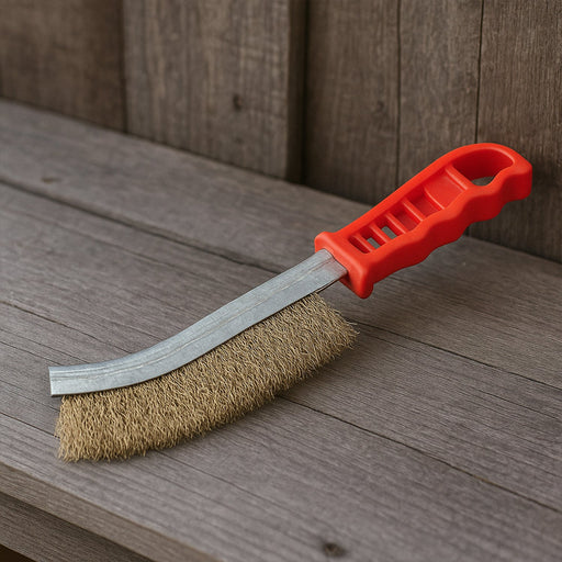 Stainless Steel Wire Hand Brush Metal Cleaner Rust Paint Removing Tool by Your Brand