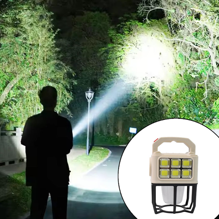 Solar Portable Camping Lantern 3 Light Modes Camping Lantern by Your Brand