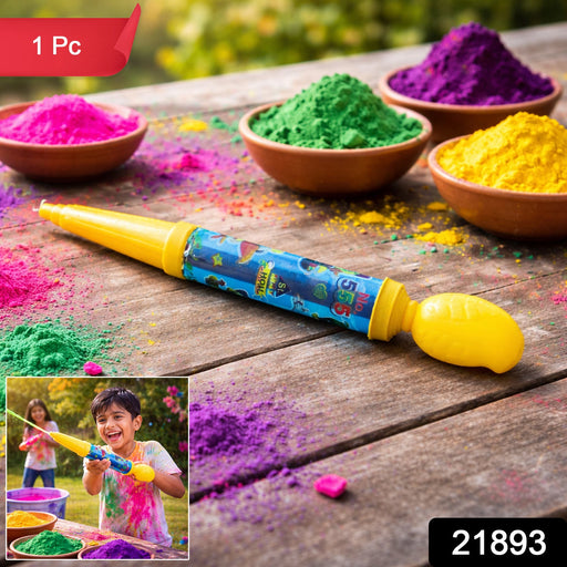 Kids Long Range Plastic Holi Water Shooter Gun Pichkari for Holi Festival (1 Pc) by Your Brand