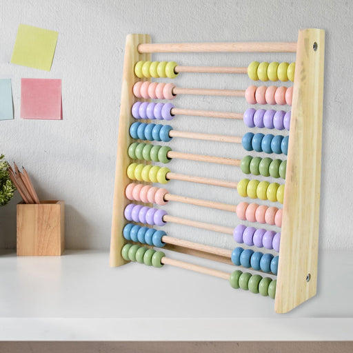 Wooden Counting Number Maths Learning Abacus Toy (1 Pc) by Your Brand