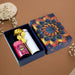 Effete Rose Almonds Gift Hamper, Golden Rose With Bottle (3 Pc Set), Mix Color by Your Brand