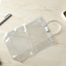 Transparent PVC Carry Bag (1 Pc, 22 x 16 Cm) by Your Brand