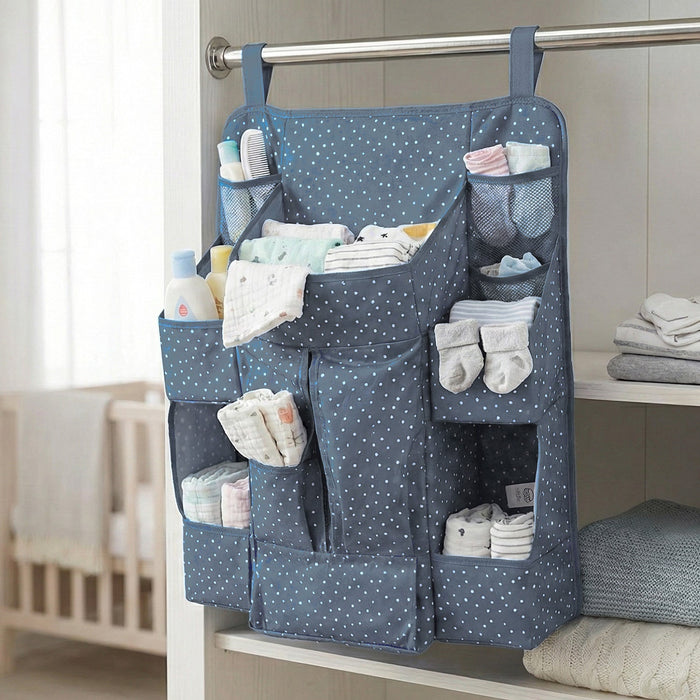 Multi-Pocket Hanging Baby Care Organizer (1 Pc) by Your Brand