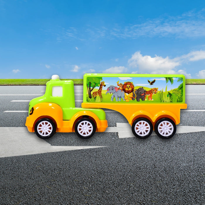 Small Green and yellow Toy Truck. by Your Brand