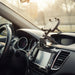 Adjustable mobile holder for dashboard and car use