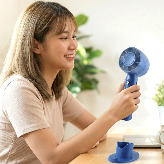 Rechargeable Mini Handheld Fan (1 Pc) by Your Brand