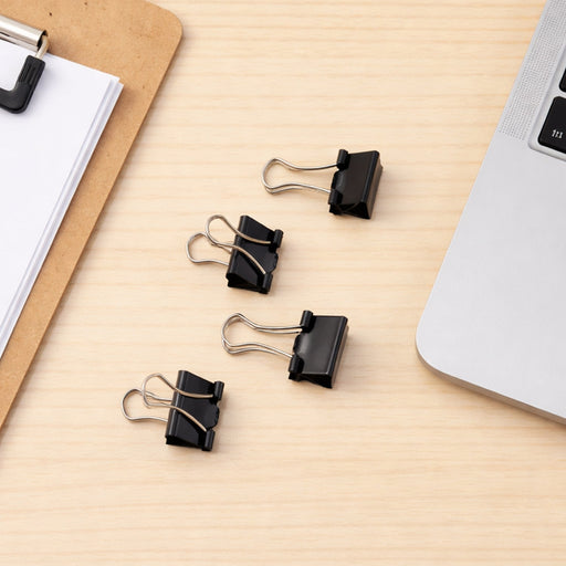 15mm Binder Clips (4 Pc) by Your Brand