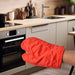 Heat Resistant Non-Slip Oven Mitts / Gloves (1pc) by Your Brand