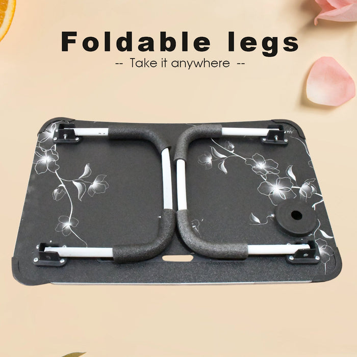 Laptop Table Foldable Portable Notebook Bed Lap Desk by Your Brand