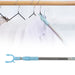 Stainless Steel Telescopic Pole Clothes Hooks Hanger (1 Pc / 1 Mtr.) by Your Brand