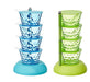 Multipurpose pickle rack with 360-degree rotation