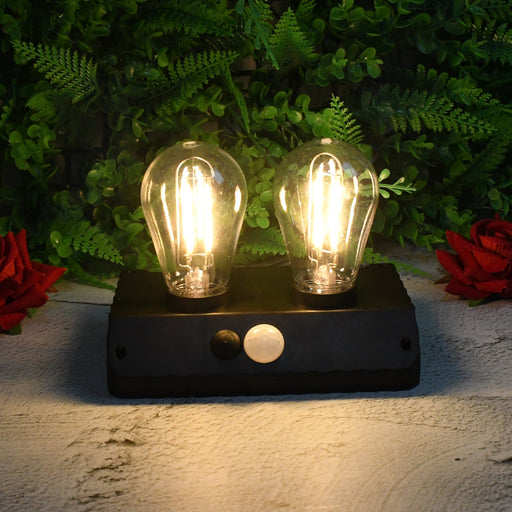 Solar Double LED Bulb Lamp YT-819- 2W (1 Pc) by Your Brand