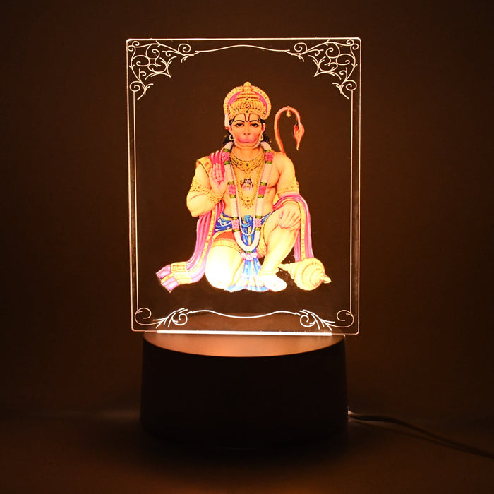  3D Lord Hanuman Frame 
