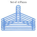 Plastic hangers for clothing