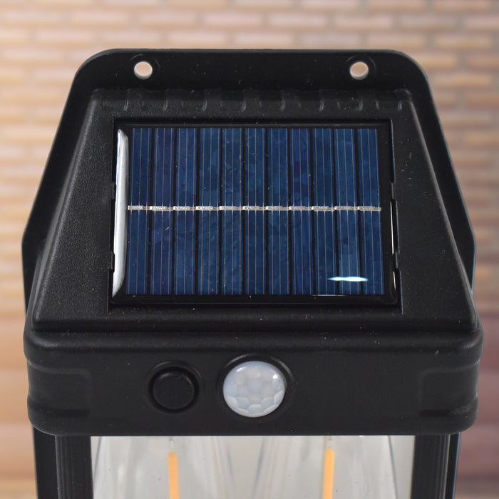 18W Solar Wall Double Lights / Lamp with 2 Modes & Motion Sensor (1 Pc) by Your Brand