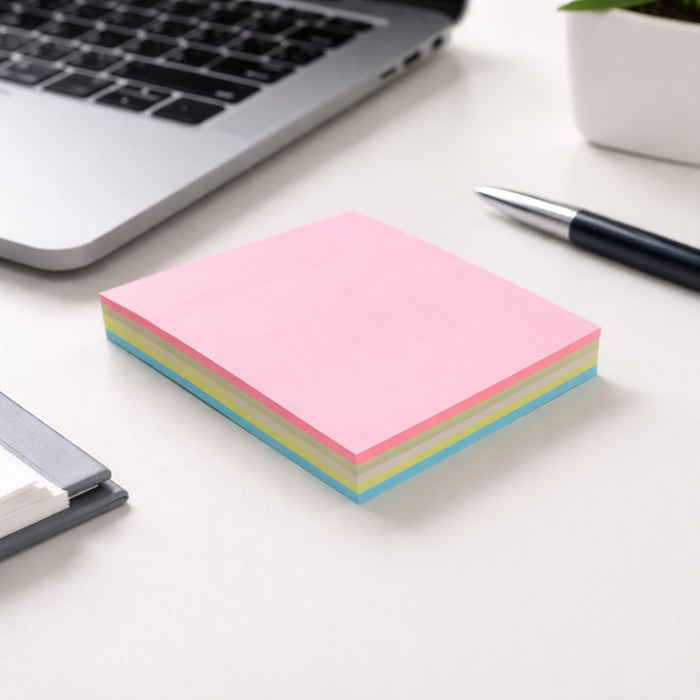 Sticky Note with 100 Sheets for Quick Notes (3×3 Inch) by Your Brand