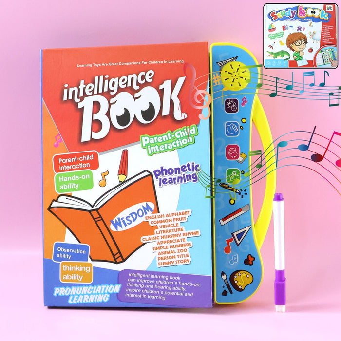 Interactive Intelligence Learning Book with Sound & Phonics (1 Set) by Your Brand