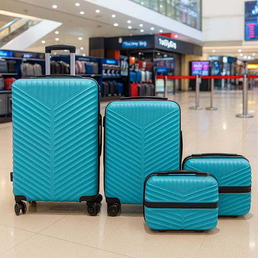 4-in-1 Luggage Set – Durable and Stylish Hard Shell Suitcase Set by Your Brand