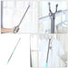 Stainless Steel Telescopic Pole Clothes Hooks Hanger (1 Pc / 1 Mtr.) by Your Brand