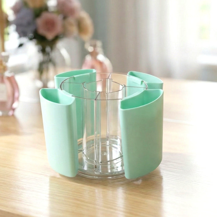 Multipurpose 5 Compartment Rotating Pen Holder (1 Pc) by Your Brand