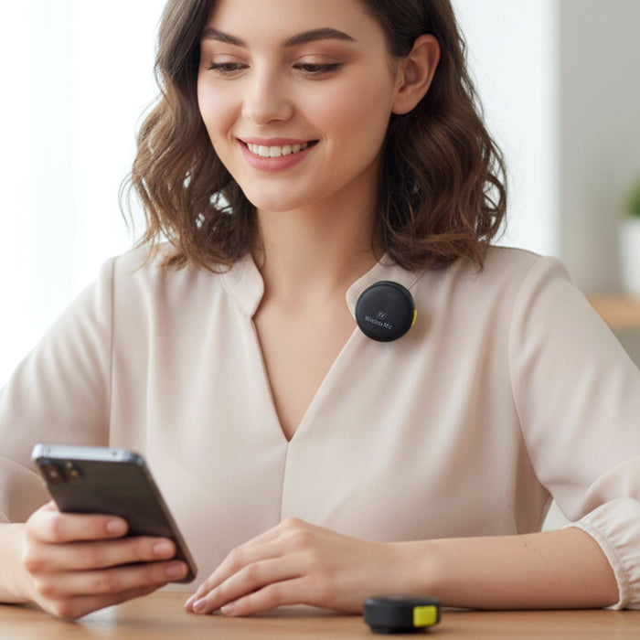 Premium Wireless Lavalier Microphone Set (1 Set) by Your Brand