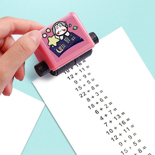 Digital Roller Stamp for Teaching Math by Your Brand