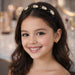 elegant studded hairband accessory
