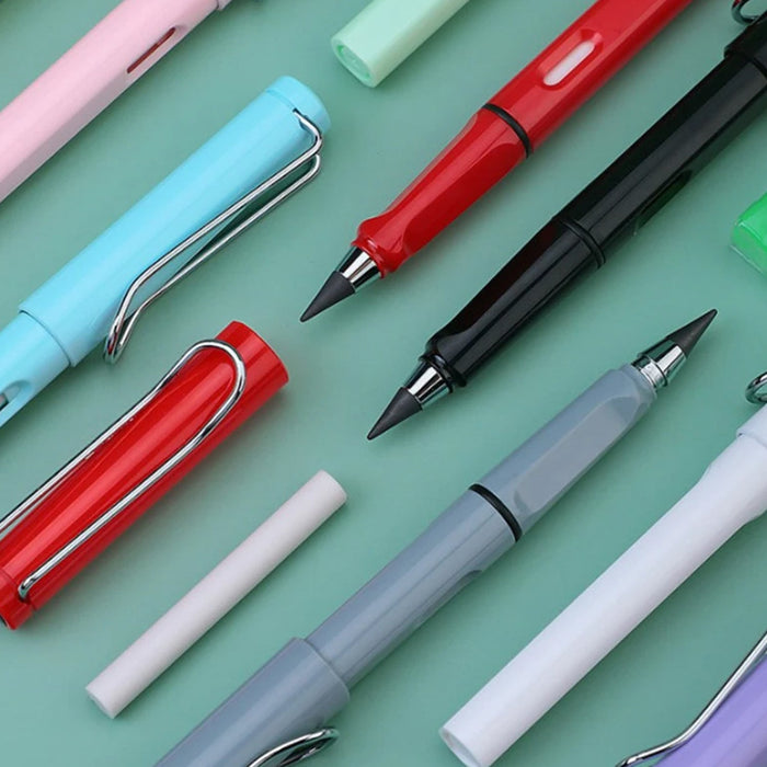 2-in-1 Everlasting Magic Pencil with Replaceable Eraser (1 Pc / Mix Color) by Your Brand