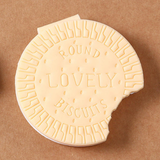 Round Biscuit-Scented Notebook – Fun Writing Copybook (1 Pc) by Your Brand