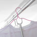 Stainless Steel Telescopic Pole Clothes Hooks Hanger (1 Pc / 155 cm) by Your Brand