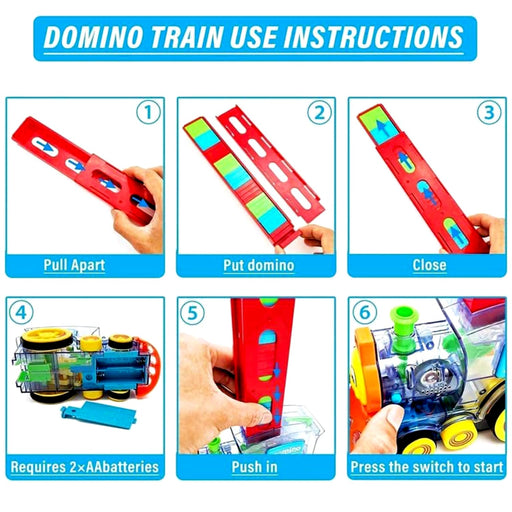 Transparent Funny Train Engine Block Set – 60-Piece Music & Lights by Your Brand