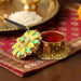 Decorative Kankavati Kumkum Storage Set (10 Pc Set, Mix Design) by Your Brand