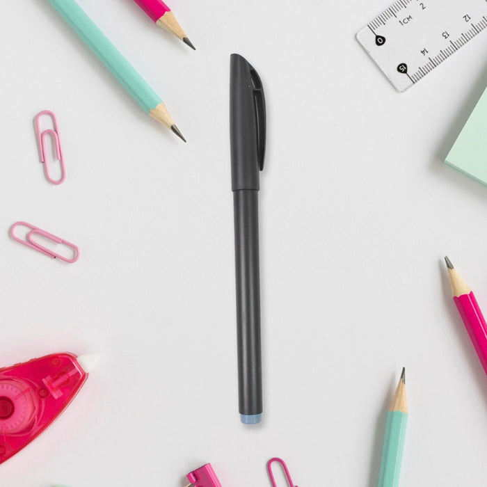 Writing Black Gel Pen for School Stationery Gift for Kids (8 Pcs set) by Your Brand
